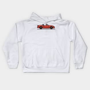 Velocity red Mazdaspeed Miata custom wheels Kids Hoodie